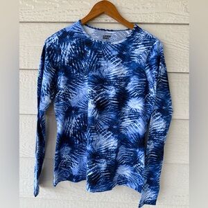 Deep Sea Navy Tie Dye Swim Tee